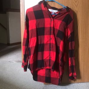 old navy boyfriend flannel
